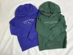 TOMMY HILFIGER⭐︎フード付きトレーナー2点セット⭐︎104&110cm