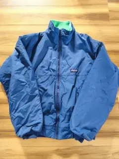 Patagonia シェルドシンチラ ネイビー 蛍光グリーン USA
