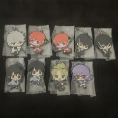銀魂 THE FINAL ラバーキーホルダー 9個セット