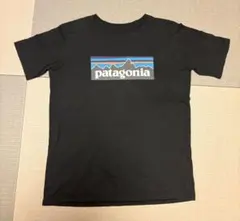 patagonia Tシャツ キッズサイズXXL レディースM程度ブラック