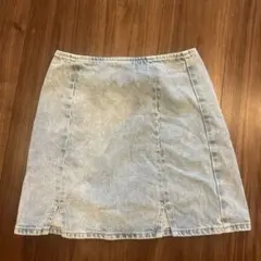 asos ミニジーンズスカートのサムネイル