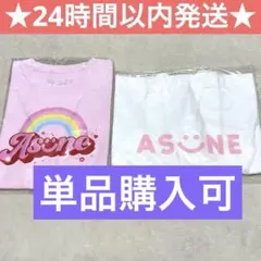 ASUNE アスネ Tシャツ（半袖）トートバッグ 2点セットのサムネイル