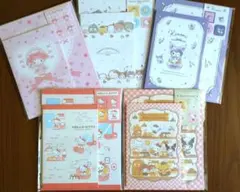 ❤サンリオ キャラクターズレターセット　５点まとめ売り【新品未使用／匿名配送】❤