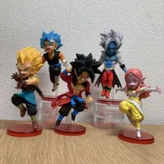 ドラゴンボールワールドコレクダブルフィギュアまとめ売り5体