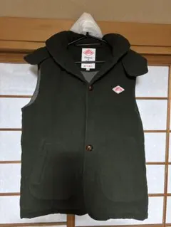 DANTON BEAMS フード付きダウンベスト サイズL（42）