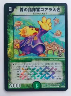 美品【ホイル】森の指揮官コアラ大佐