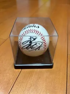 埼玉西武ライオンズ　松坂大輔　直筆サインボール