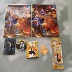 鬼滅の刃 獪岳vs善逸セット(ちょこっと黒死牟)キャラクターグッズ 鬼滅の刃 無限城編 劇場グッズ 我妻善逸vs獪岳 激闘アクリル