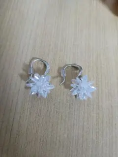 フラワーデザイン フックピアス　結婚式