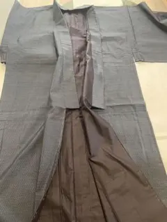 着物セット　大島紬　着物　羽織り　コート　メンズ