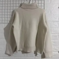 GRL タートルネックニット アイボリー Mサイズ