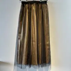 Comme ca Mature プリーツスカート