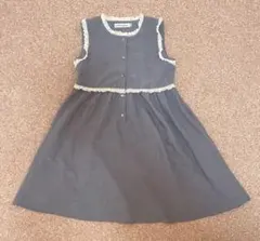 BeBe Petits Pois Vert ワンピース 140 ブルーのサムネイル