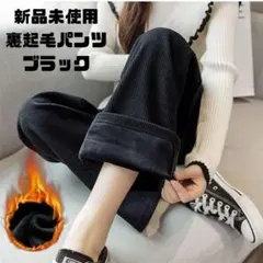 裏起毛 ワイドパンツ