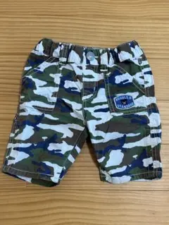 DOUBLE.B 迷彩柄半ズボン 80cm
