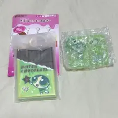 パワーパフガールズ　プラスチックモデル チョコレートキーホルダー　バターカップ
