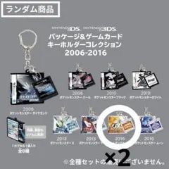 パッケージ&ゲームカード キーホルダーコレクション ポケモン ブラック