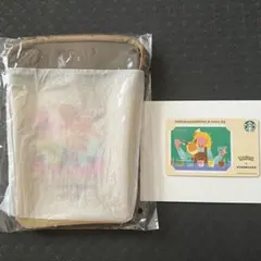 ポケモン×スタバ カップシェイプPVCポーチ・カードセット【イーブイ】