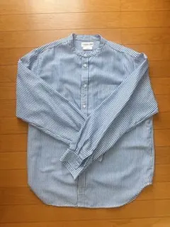 CIAOPANIC TYPY ストライプノーカラーシャツ メンズL