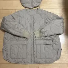 calux ドゥーズイエムクラス　フード付き　キルティングジャケット 中古・古着通販】CALUX (キャラクス) DEUXIEME CLASSE