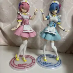 Re:ゼロから始める異世界生活 ラム レム フィギュア 2体セット