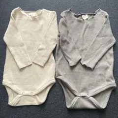 MONBEBE ロンパース 2枚セット Lサイズのサムネイル
