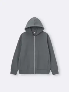 GU パフスウェットフルジップパーカ