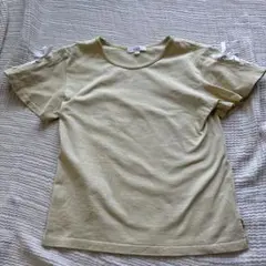 a.v.v Tシャツ 袖リボン ベージュ 150cmのサムネイル