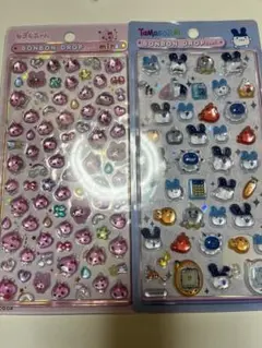 （正規品）ボンボンドロップシール たまごっち みみっち　しずくちゃん2点セット