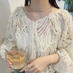 mystic ジャガードブラウスのサムネイル