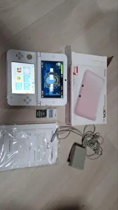 起動OK　ニンテンドー3DS LL マリオカート7とsdカード付き