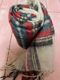 タータンチェック マフラー