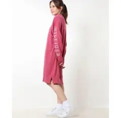 TOMMY HILFIGERピンク ニットワンピース　XS