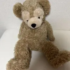 （値下げしました）ダッフィー 旧LL 超美品 ダッフィー 旧Lサイズ ぬいぐるみ ビーズ 白タグ 中国製