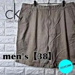 AB68【Calvin Klein】ショートパンツ【メンズ38】ベージュのサムネイル