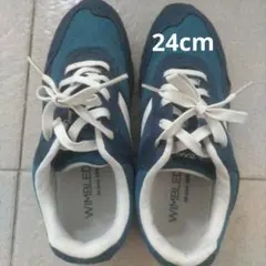 WIMBLEDON スニーカー 24.0cm EEEのサムネイル