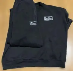 ステューシーxナイキスウェットMセットアップブラックMパンツNIKESTUSSYのサムネイル