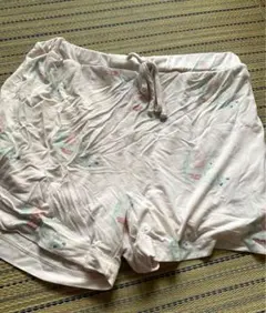 ジェラートピケ 白くま エンジョイサマー ピンク 半ズボン 部屋着 ショーパン