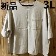 新品　大きいサイズ　レディース　半袖　Tシャツ　3Lサイズ　トップス　夏服　洋服
