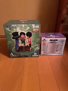 ワンピース 一番くじ　【A賞】エース、サボ、ルフィフィギュア＋ギア5マグカップ