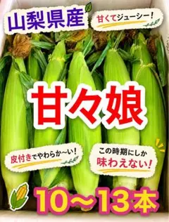 ca 山梨県産　甘々娘　とうもろこし 訳あり！　22〜28本　ご家庭 ca 山梨県産 甘々娘 とうもろこし 訳あり！ 22〜28本 ご家庭 - メルカリ