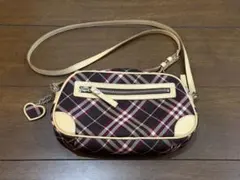Burberry Blue Label ノバチェック ショルダーバッグ レア