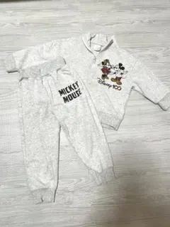 Disney ミッキーマウス セットアップ　トレーナー　スウェット ミニー110