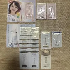 エリクシール　リバイタル　サンプル化粧品　化粧水乳液　UV乳液　朝用乳液