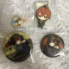 ツイステ リドル 缶バッジ ラバスト 寮長 式典服 くじ