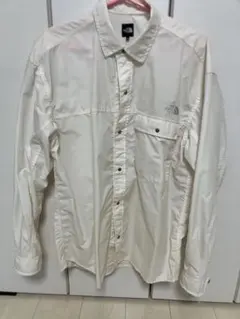 THE NORTH FACE ヌプシシャツ　長袖シャツ Mサイズ