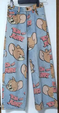 トムとジェリー デニムパンツ H＆Mコラボ