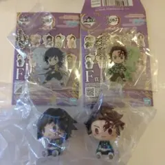 一番くじ　鬼滅の刃　雷の兄弟　D賞&F賞 義勇と炭治郎4点セット