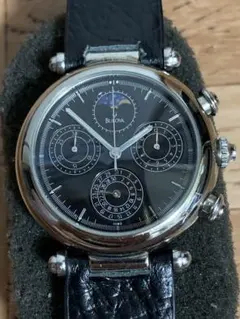 ブローバ 腕時計 クォーツ メンズ BVF501 黒 Y2K ロゴ スポーティ