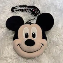 ミッキーマウス　ぬいぐるみ　パスケース　コインケース　ディズニー